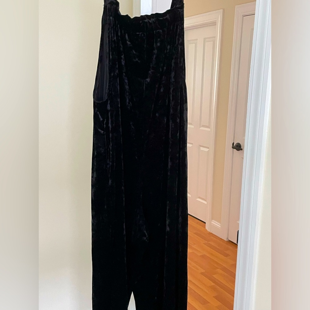 Super cute velvet overalls